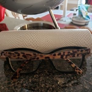 JIMMY CHOO LEOPARD PRINT FRAMES